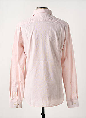 Chemise manches longues coupe cintrée rose JACK & JONES homme