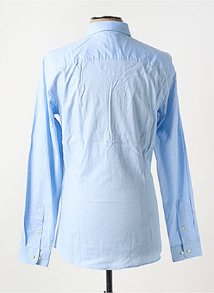Chemise manches longues coupe cintrée bleu JACK & JONES homme