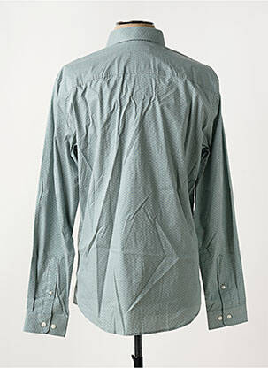 Chemise manches longues coupe cintrée vert JACK & JONES homme
