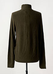 Gilet manches longues vert JACK & JONES pour homme seconde vue