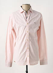 Chemise manches longues rose JACK & JONES pour homme seconde vue