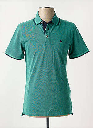 Polo vert JACK & JONES pour homme