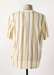 T-shirt beige JACK & JONES pour homme seconde vue