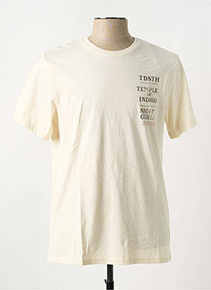 T-shirt beige TDS pour homme