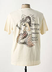 T-shirt beige TDS pour homme seconde vue