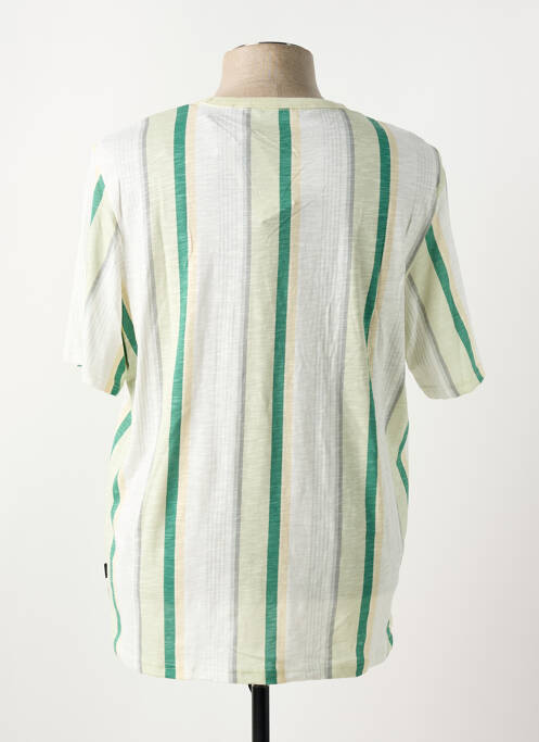 T-shirt coupe droite manches courtes vert JACK & JONES homme