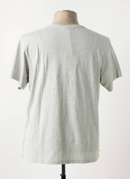 T-shirt coupe droite manches courtes gris KULTE homme