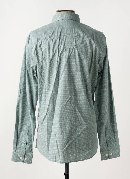 Chemise manches longues coupe cintrée vert JACK & JONES homme