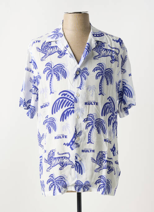 Chemise manches courtes blanc KULTE homme