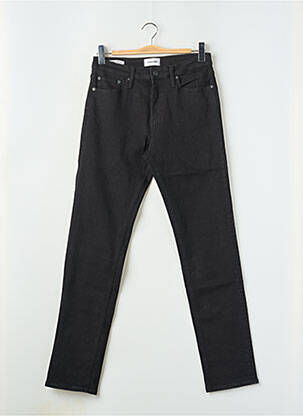 Jeans coupe droite stretch taille normale noir JACK & JONES homme