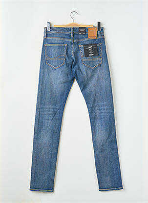 Jeans coupe slim fermeture boutonnée sur le devant taille normale bleu JACK & JONES homme
