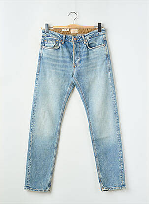 Jeans coupe slim fermeture boutonnée sur le devant taille normale bleu JACK & JONES homme