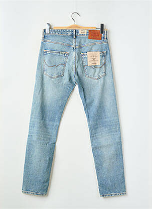 Jeans coupe slim fermeture boutonnée sur le devant taille normale bleu JACK & JONES homme