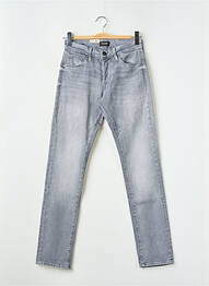 Jeans coupe slim bio taille normale gris JACK & JONES homme