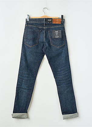 Jeans coupe slim fermeture boutonnée sur le devant taille basse bleu JACK & JONES homme