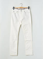 Jeans coupe slim blanc JACK & JONES pour homme seconde vue