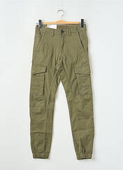 Pantalon cargo vert JACK & JONES pour homme seconde vue