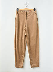 Pantalon chino marron VERO MODA pour femme seconde vue