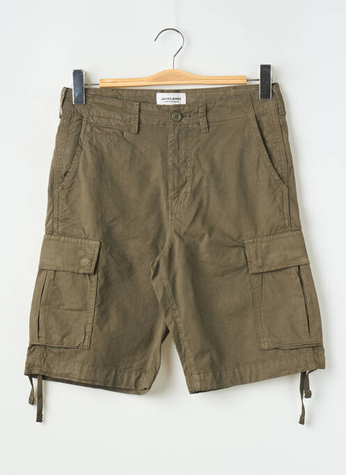 Bermuda multipoches taille normale vert JACK & JONES homme