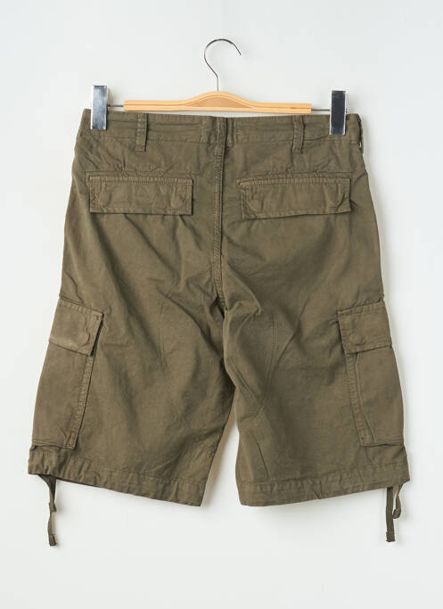 Bermuda multipoches taille normale vert JACK & JONES homme