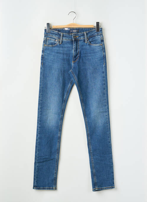 Jeans coupe slim bleu JACK & JONES pour homme