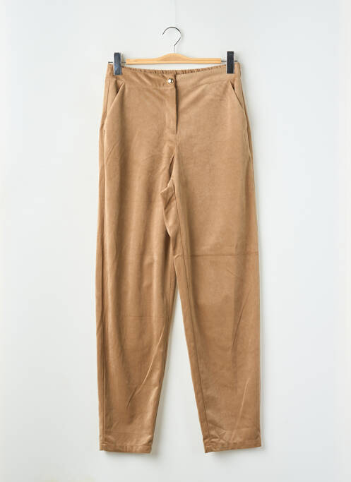 Pantalon chino marron VERO MODA pour femme