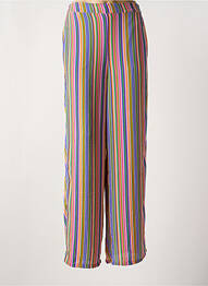 Pantalon large coupe fluide taille normale rose ONLY femme