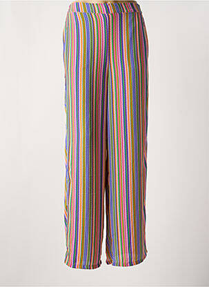 Pantalon large coupe fluide taille normale rose ONLY femme