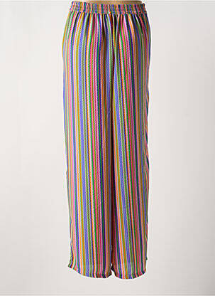 Pantalon large coupe fluide taille normale rose ONLY femme