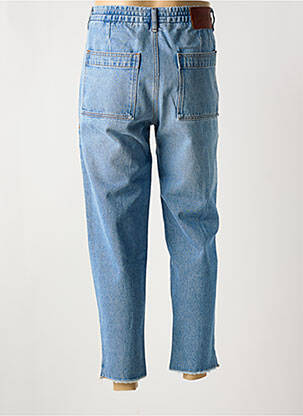 Jeans coupe droite taille haute taille haute bleu TEDDY SMITH femme
