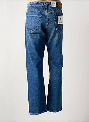 Jeans coupe droite fermeture boutonnée sur le devant taille normale bleu JACK & JONES homme