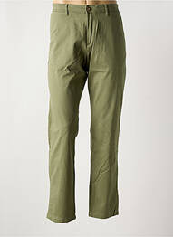Pantalon chino tissage popeline taille normale vert JACK & JONES homme