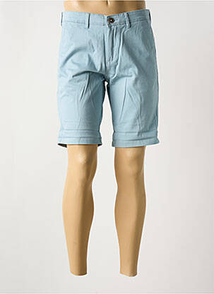 Bermuda taille à pinces taille normale bleu JACK & JONES homme