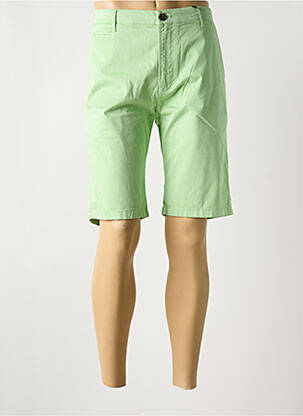 Bermuda taille à pinces taille normale vert HERO SEVEN homme