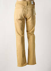 Jeans coupe slim beige JACK & JONES pour homme seconde vue