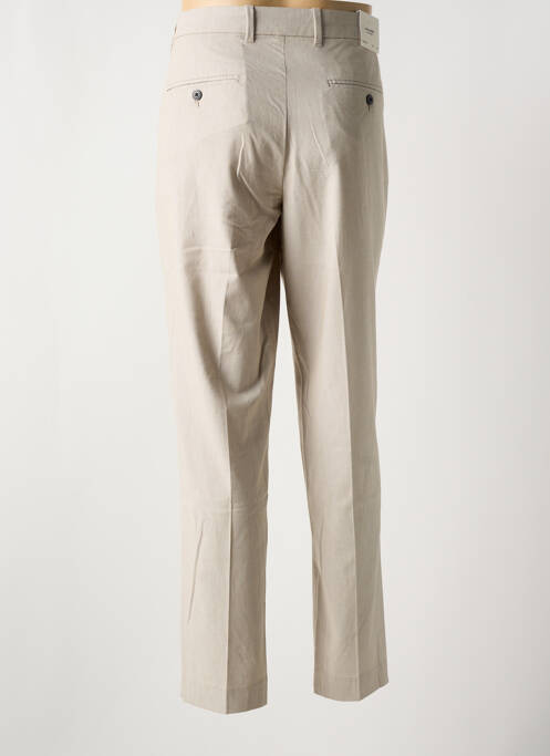 Pantalon chino poches taille normale beige JACK & JONES homme