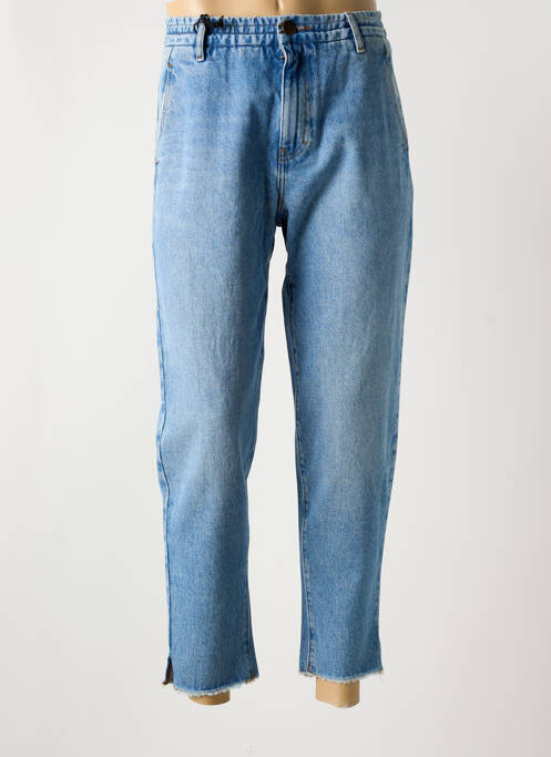 Jeans coupe droite bleu TEDDY SMITH pour femme