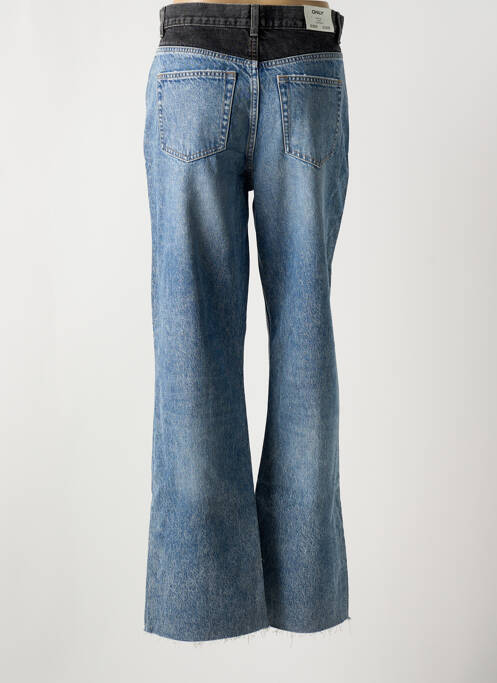 Jeans coupe large bleu ONLY pour femme
