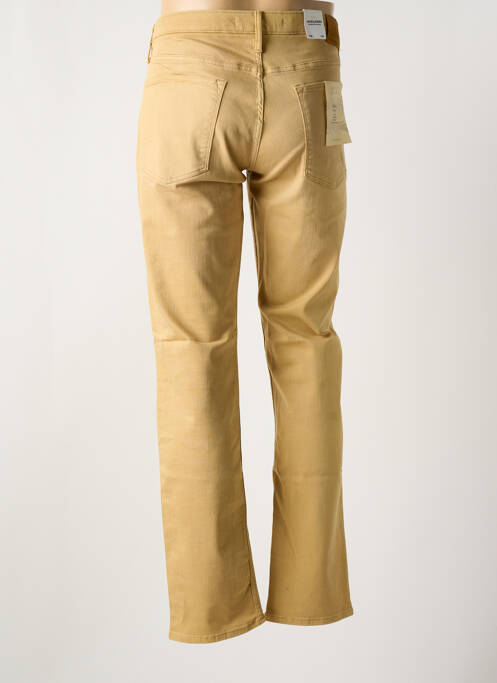 Jeans coupe slim beige JACK & JONES pour homme