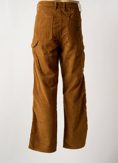 Pantalon droit marron JACK & JONES pour homme