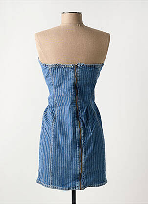 Robe courte sans manche sans manche bleu ONLY femme