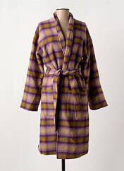 Manteau long violet LA PETITE ETOILE pour femme seconde vue