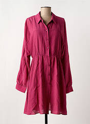 Robe mi-longue rose SEE U SOON pour femme seconde vue