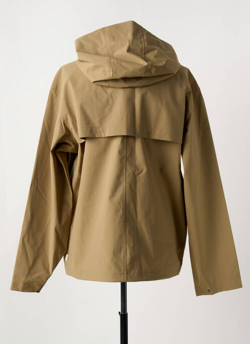 Imperméable coupe droite a capuche vert JACK & JONES homme
