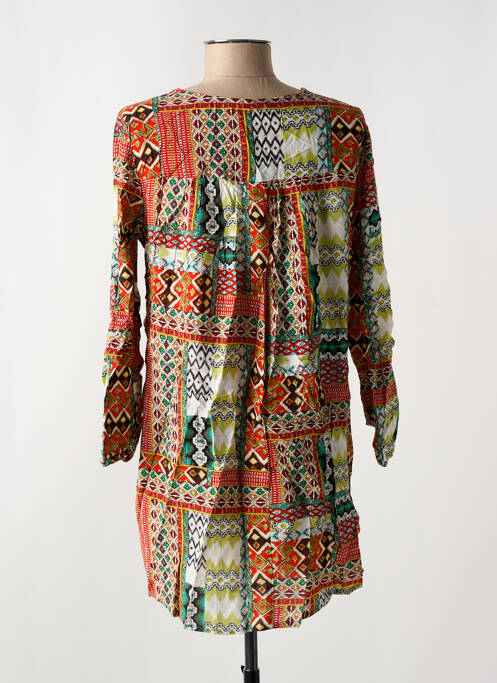 Tunique manches longues rouge ARELINE femme