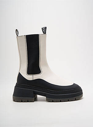 Bottines/boots talon bas talon de 4 à 6cm blanc NO NAME femme
