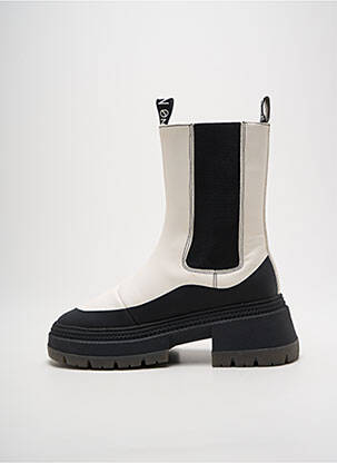 Bottines/boots talon bas talon de 4 à 6cm blanc NO NAME femme
