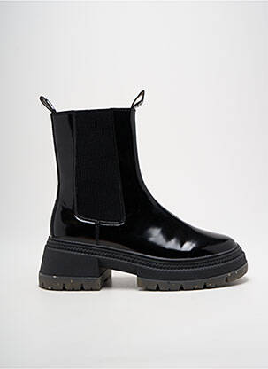 Bottines/boots matière lisse talon de 4 à 6cm noir NO NAME femme