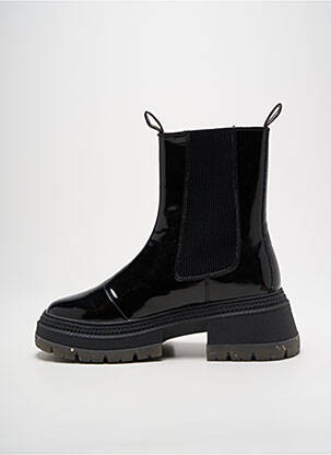 Bottines/boots matière lisse talon de 4 à 6cm noir NO NAME femme