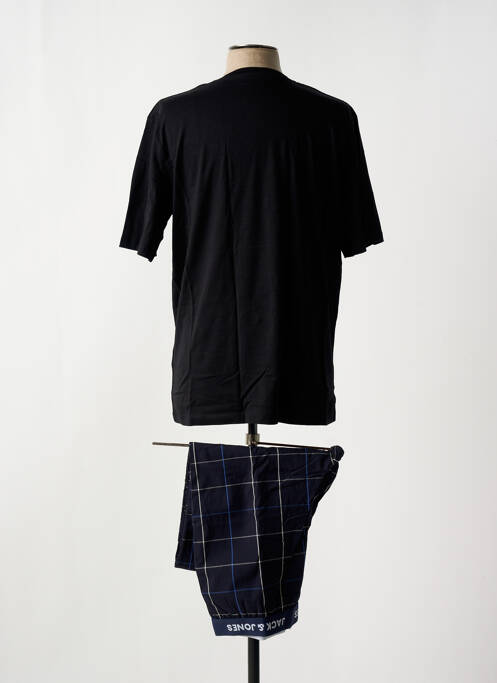 Pyjama noir JACK & JONES pour homme